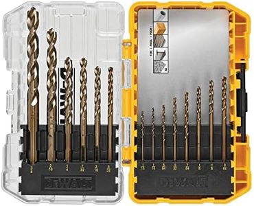 DEWALT DWA1240 Pilot Point Industrial Cobalt Drill Bit Set (14 Piece)