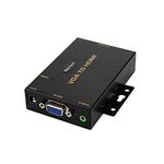 JideTech 1080P VGA to HDMI Converter with 3.5mm Audio Port for PC Laptop Display Computer Mac Projector