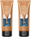 Sally Hansen Airbrush Legs, Leg Makeup Lotion, Medium 4 Oz, Pack of 2