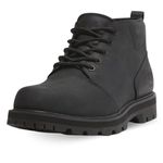 Timberland Men's Britton Road Mid Lace Up Waterproof Fashion Boot, Black Full Grain, 8.5