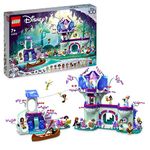 LEGO | Disney The Enchanted Treehouse with 13 Mini-Doll Figures including Princess Jasmine, Elsa, Anna & Moana, 2-Level Buildable Toy, Gift for Kids, Girls, Boys Aged 7 Plus, Disney 100 Set 43215