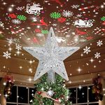 Kesfitt Christmas Tree Topper Light