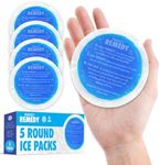 Round Small Ice Pack Gel, Reusable 