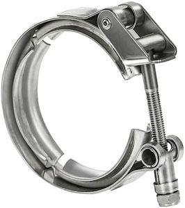WYSIWYKA 2 Inch Quick Release V band Clamp-Stainless Steel_304,for Exhaust Pipe Flange Clamp Kit 1 Pack