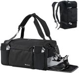 Kookoomia Gym Bag with Shoes Compar