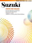 Suzuki Duets for Violins, Vols. 1-3 (revised) - 2nd Violin Parts