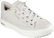 Skechers Women's Arch Fit Arcade-on My Way Sneaker, Off-White, 8