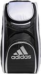 adidas Tour Tennis 12 Racquet Bag, Black/White/Silver Metallic, One Size, Tour Tennis 12 Racquet Bag