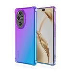 Osophter for Honor 200 Pro 5G Case: two color gradient reinforced corner TPU shock absorption flexible Cell Phone Cover for Honor 200 Pro 5G(Purple Blue)