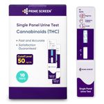 Prime Screen [10 Pack] Marijuana Drug Test Kit - The Most Accurate Medically Approved Urine Drug Screening Test - Detecting Any Form of THC Cannabis - WDTH-114