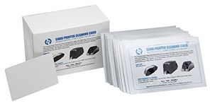 Cleanmo Presaturated CR80 Cleaning Card for ATM POS Card Reader Vending Machine, Pack of 25