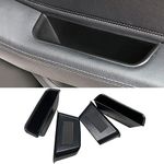 Vesul 4pcs Door Organizer Storage Tray Compatible with Mercedes-Benz ML-Class GL-Class 2012-2019 GLE-Class GLS-Class 2017-2019 Grab Handle Tray Armrest Storage Box Phone Container ABS Tray Insert