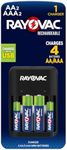 Rayovac 4 Position AA/AAA Charger w