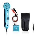 JENABOM Tone Generator Kit, Wire Tracer Circuit Tester, 200EP High Accuracy Cable Tester, Line Finder Toner Inductive Amplifier Variable Tone Generator for Network Cable Collation