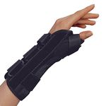 OTC Breathable Wrist Attachment Lightweight For/Thumb Support for Walker, Large Size with Embroidery for Women Strap