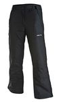 Arctix Women's Insulated Snow Pants, Black, Large/Petite