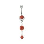 BodyJewelryOnline Fuck Me Logo Dangle Belly Button Ring