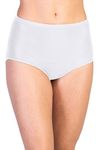 ExOfficio Women's Give-N-Go Full Cut Brief, White, Small