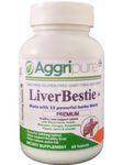 Aggripure Liverbestie 1000 Mg Tablet for Liver Health Enhancement. Get Healthy Liver, Liver Aid Tablets Fatty Liver Herbal Supplement Made with 19 Ingredients Including Bhui Amla, Ginger, Bhringraj