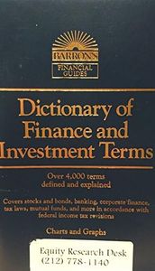 Dictionary of Finance and Investment Terms
