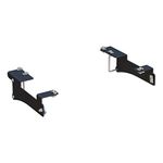 CURT 16429 5th Wheel Installation Brackets, Compatible with Select Chevrolet Silverado, GMC Sierra 2500, 3500 HD , GLOSS BLACK POWDER COAT