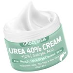 Urea Foot Cream 40 Percent Plus 2% Salicylic Acid 5.29 oz || Urea Cream for Feet with Hyaluronic Acid, Tea Tree, and Aloe Vera for Deep Moisturizing, Callus Remover and Soften