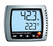 Testo 608-H2 Thermal Hygrometer Alarm-Hygrometer Dew Point Meter 14? to 158 ?F 2 to 98% rH