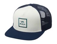 RVCA Men's Va All The Way Trucker Hat, White, One Size