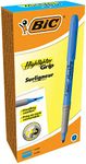 BIC Highlighter Grip Pens - Blue, Box of 12