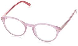 kate spade new york Women's Kate Spade Female Optical Style Kinslee Reading Glasses, Pink/Demo Lens, 48mm, 19mm