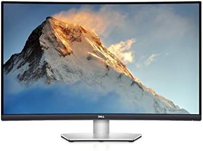 Dell 32" (81.28 cm) Curved 4K UHD Monitor - S3221QS, Resolution 3840 x 2160 at 60 Hz, VA-Panel, AMD FreeSync, Built in Dual 5w Speakers, 2 x HDMI, DisplayPort 1.2, 3 xUSB 3.0, Audio line-Out