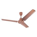 Hindware JUVO 1200mm High Speed Designer Ceiling Fan with Electroplated Finish, Copper Motor and Double Ball Bearing For Smoother & Silent Operation (Antique copper)