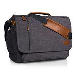 Estarer 17.3 Inch Laptop Bag Mens Messenger Shoulder Bag for Work Office