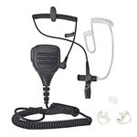 HYS Walkie Talkie Speaker Microphone Multi Pin Shoulder Microphone Compatible with Motorola DP3400, DP3600, DP3401, DP3601, DP4400, DP4401 DP4600, DP4601, DP4800, DP4801