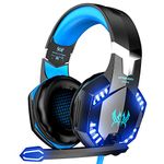 Headset Headphone With Mic Led