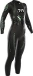 TYR Women's Hurricane Wetsuit Category 3, Black/Seafoam, Small