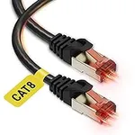 Cat 8 Ethernet Cable 10ft - High Sp