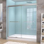 GETPRO Semi-Frameless Shower Door D