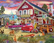 White Mountain - The Trading Post - 1000 Piece Jigsaw Puzzle for Adults, Children, Grandparents