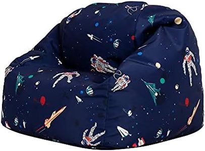 Bean Bag Bazaar Kids Bean Bag Chair, Lost in Space, Beanbags for Children, Girls and Boys Kids Bean Bags for Bedroom, Living Room, Play Room, Outdoor