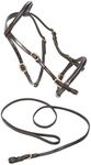 Caldene in-Hand Bridle - Havana, Small Pony