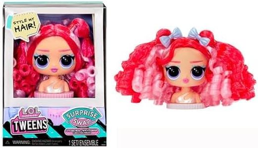L.O.L. Surprise! Tweens Surprise Swap Series - Têtes à Coiffer Comprenant de Fabuleux Accessoires et de Superbes Cheveux - Idéal pour Les Enfants de 4 Ans et Plus