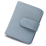 FALAN MULE Wallet Women RFID Blocking Slim Genuine Leather Small Womens Wallet with Zipper Coin Pocket