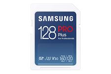 Samsung PRO Plus Full Size SDXC Card 128GB, (MB-SD128K/AM, 2021)