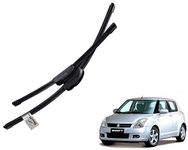 WolkomHome High Performance Replacement Car Wiper Blade U Hook Banana Type Right 20" Left 19" for Maruti Suzuki Swift Type-1