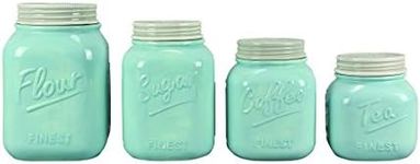 Young's Inc Ceramic Canister 4 Pcs Set