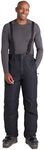 Mountain Warehouse Dusk II Mens Ski Pants - Warm Padded Fleece Lined Black Small