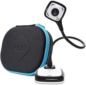 HUE HD Pro Flexible USB Video and Document Camera/Visualiser (Black Camera with Black Carry Case)