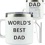FITWICK Worlds Best Dad Mug, Dad Nu