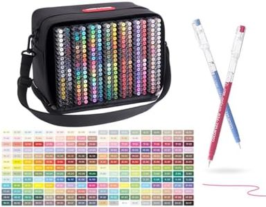 Ddaowanx Acrylic Colored Gel Pens Set, Quick Dry 0.6mm Fine Point Gel Pens for Adult Coloring Books, Drawing, Journaling, Art Supplies and DIY Crafts (252 Pack-234 Colors)
